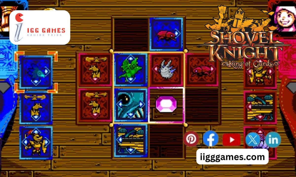 Shovel Knight King of Cards Game