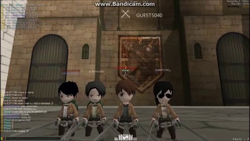 Attack on Titan Tribute Game